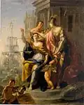 Allegorie auf die Tugenden des Fürstbischofs Friedrich Karl von Schönborn (um 1737)