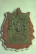 Epitaph des Christian Carl († 1689 nach seiner Verwundung), St. Laurentius Usingen