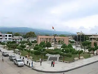 Plaza de Armas in Bagua Grande