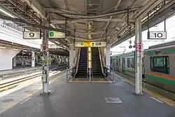 Bahnsteig 9/10
