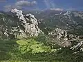 Ravni Dabar, Mittel Velebit
