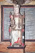 Madonnenskulptur, um 1200
