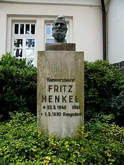 Denkmal Kommerzienrat Fritz Henkel