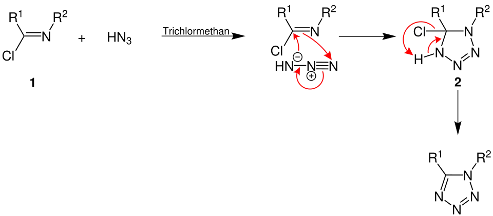 Reaktionsmechanismus der Von-Braun-Rudolph-Synthese