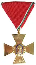Verdienstkreuz des Vitéz Ordens in Gold