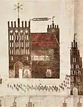 Lektorium, gezeichnet 1583/84