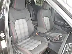 VW Polo GTI, Innenansicht (2021–2025)