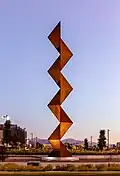 Vaka 'A Hina, 16 Meter hohe Statue im Rauora Park (erbaut 2019)