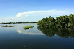 Die Lagune von Valaichchenai