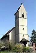 Kirche St. Josef im Ortsteil Lutran, erbaut 1776–79