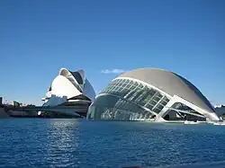 L’Hemisfèric mit Palau de les Arts