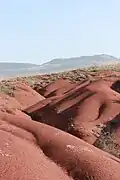 Die rote Erde bei Montlaur
