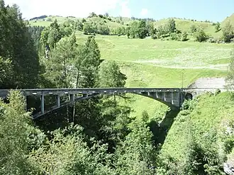 Valtschielbrücke bei Donat