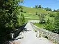 Ehemalige Fahrbahn (Blick nach Norden)