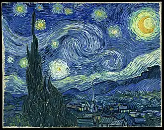 Van Goghs Sternennacht, 1889