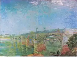 Seinebrücke bei Asnières, 1887, Privatsammlung