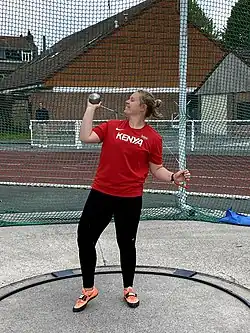 Vanessa Sterckendries – ausgeschieden mit 66,95&nbsp;m