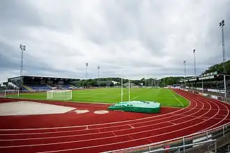 Panoramabild des Påskbergsvallen (2020)