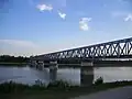 Eisenbahnbrücke über die Donau