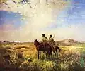 Kosaken in der Steppe, 1890; Nationales Kunstmuseum der Ukraine[4]