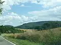 Blick aus Richtung Fretterode zum Vatteröder Stein