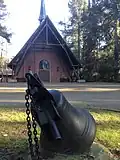 Auferstehungskirche auf dem (evangelischen) Waldfriedhof