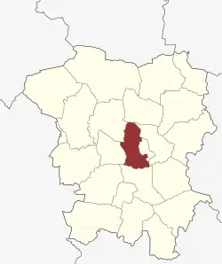 Lage des Malt Sogn in der Vejen Kommune