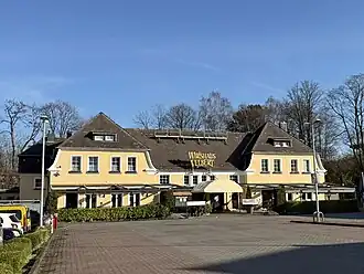 Bahnhofsgebäude, heute Gaststätte