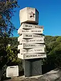Denkmal beim Friedhof