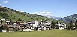 Vella, Talhauptort in der Gemeinde Lumnezia