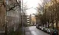 Die Vellamonkatu in Hermanni, November 2008