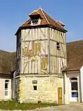 Fachwerk-Taubenhaus