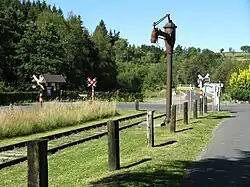 Vennbahnweg bei Kalterherberg während der Ausbauphase