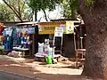 Verkauf von Reis aus Bagré in Ouagadougou