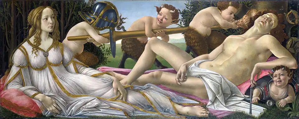 Venus und Mars (um 1483)