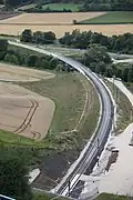 Unterer (nördlicher) Teil der Verbindungskurve (Juli 2017)