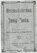 Vereinsliederbuch Jung-Juda (1905)