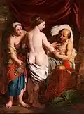 Lot und seine Töchter im Kunstmuseum M – Museum Leuven in Löwen (1780)