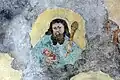 Apostel Judas Thaddäus mit der Keule. Er wurde mit einer Keule erschlagen.