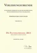 Verleihungsurkunde