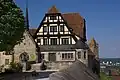 Lutherkapelle und Fürstenbau von Bastei aus gesehen