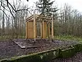 Überreste des feudalen Hügels