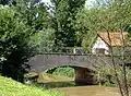 Brücke über die Ouche