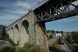 Eisenbahnviadukt (Jurabahnlinie)