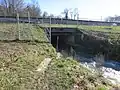 Sprengobjekt Autobahnbrücke