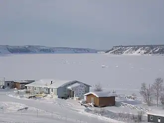 Fort Good Hope und Mackenziefluss