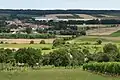 Ansicht Vaskeresztes vom Westen
