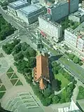 Marienkirche vom Fernsehturm, 2009