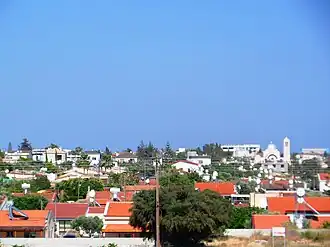 Blick auf Trachoni