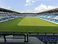 Blick von der Süd- auf die Nordtribüne (Mai 2023)